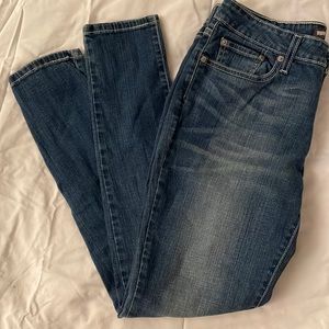 Levi’s 535 legging blue jeans skinny JUNIORS